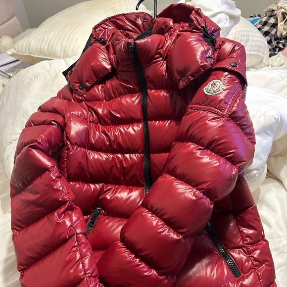 Moncler Jackets & Blazers - Red. Women’s size xs/small  original is 1640 without tax . Great condition.